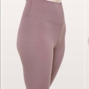 Lululemon align crop 21 leggings sz 6 antique bark
